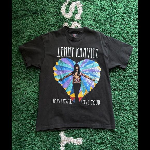 Vintage 1993 Lenny Kravitz Universal Love Your T-shirt XL Giant